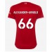 Liverpool Alexander-Arnold #66 Voetbalkleding Thuisshirt Dames 2023-24 Korte Mouwen